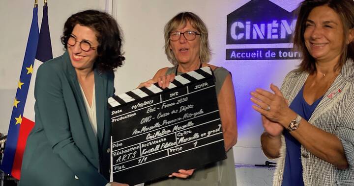 Inauguration de CinéMaBase et de la CinéFabrique par la Ministre de la culture